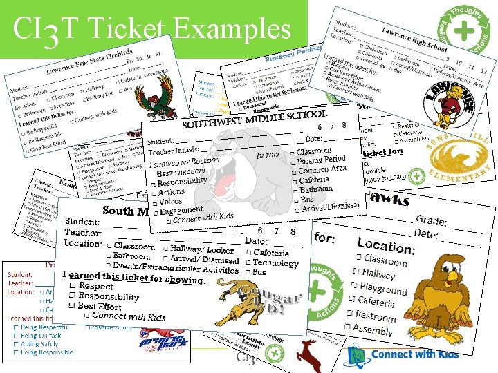 CI 3 T Ticket Examples 