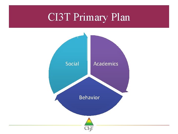 CI 3 T Primary Plan Social Academics Behavior 