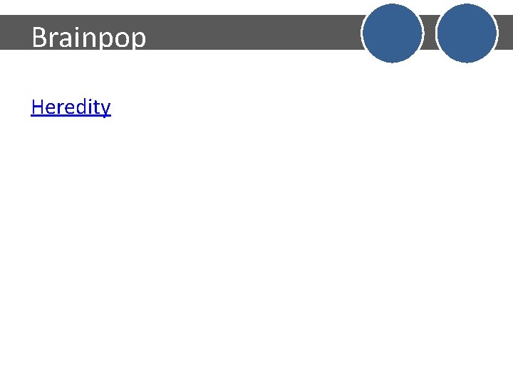 Brainpop Heredity 