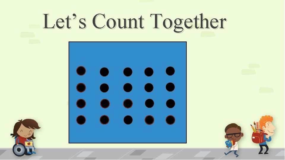 Let’s Count Together 