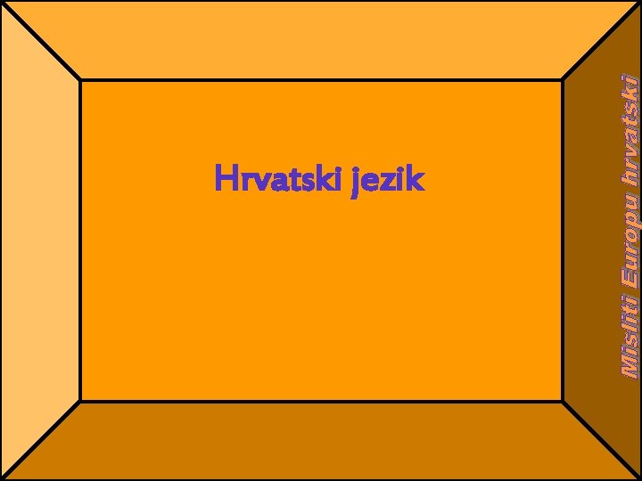 Hrvatski jezik 