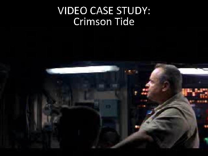 VIDEO CASE STUDY: Crimson Tide 