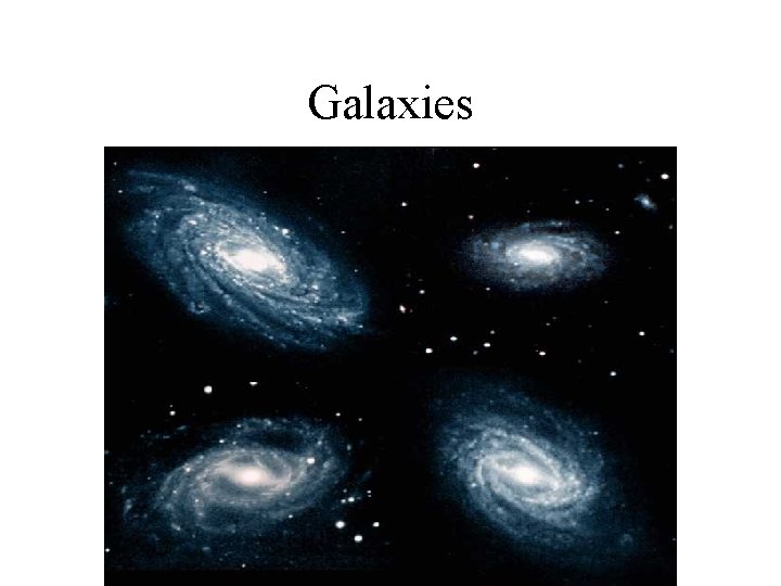 Galaxies 