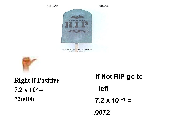 Right if Positive 7. 2 x 105 = 720000 If Not RIP go to