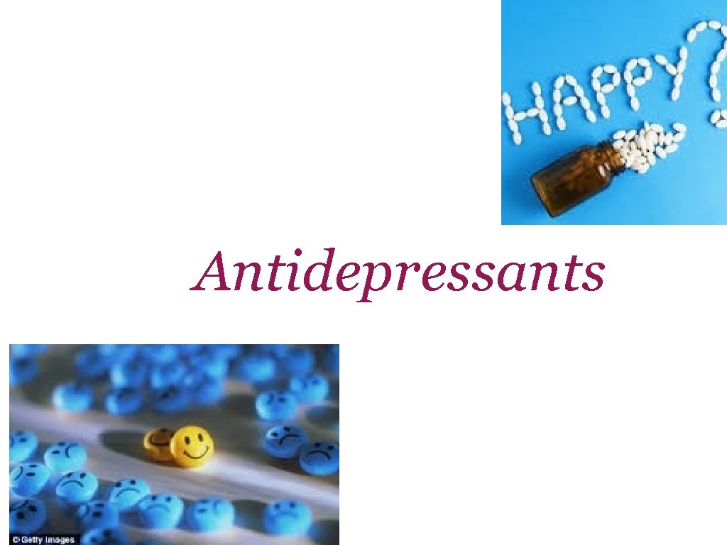 Antidepressants 