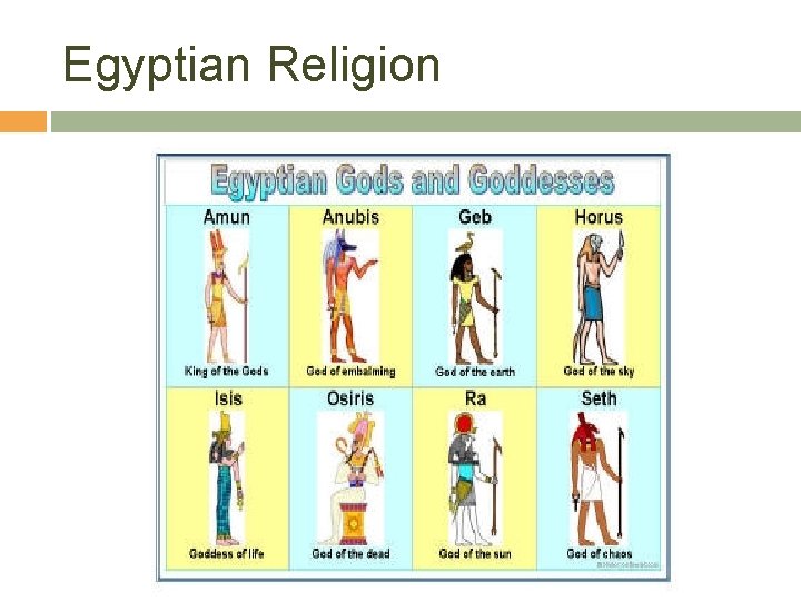 Egyptian Religion 
