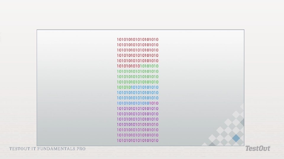 TESTOUT IT FUNDAMENTALS PRO TESTOUT IT FUNDAMENTALS PRO
