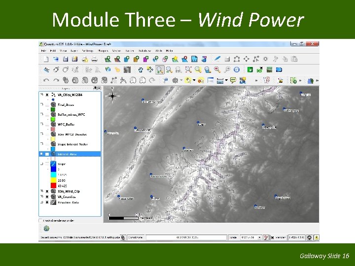 Module Three – Wind Power Gallaway Slide 16 
