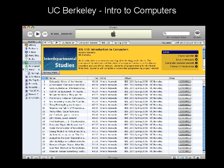 UC Berkeley - Intro to Computers 