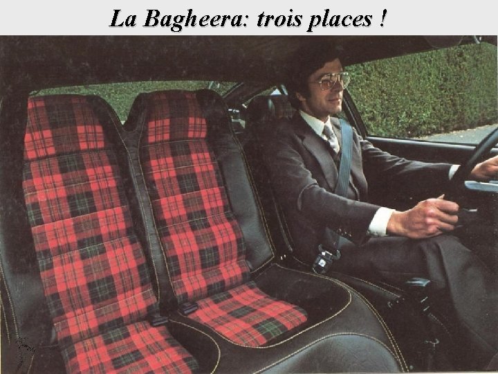 La Bagheera: trois places ! 