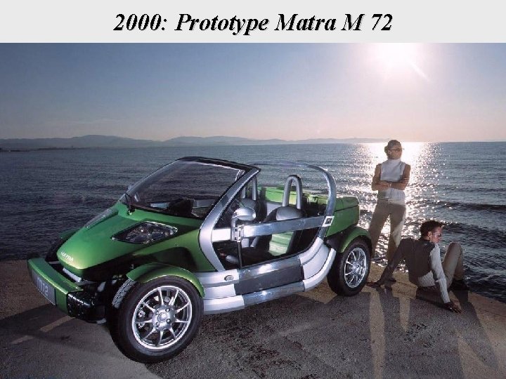 2000: Prototype Matra M 72 