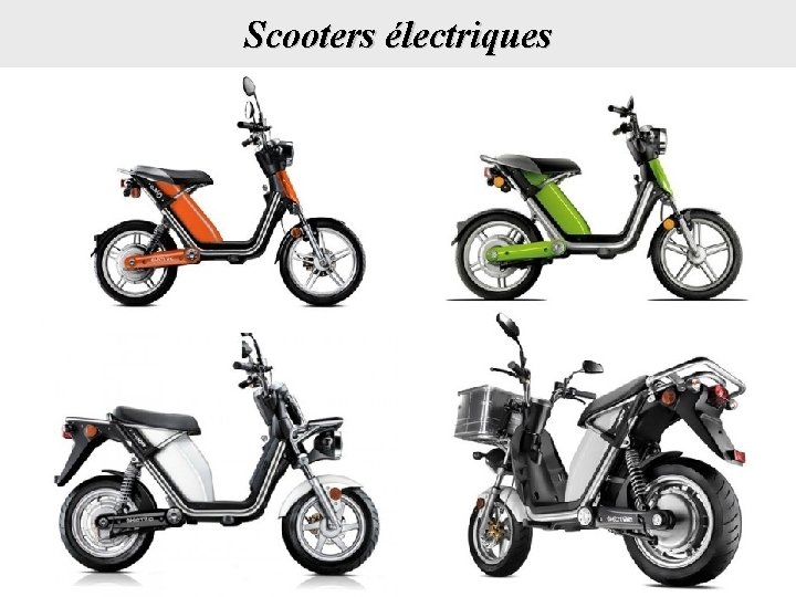 Scooters électriques 