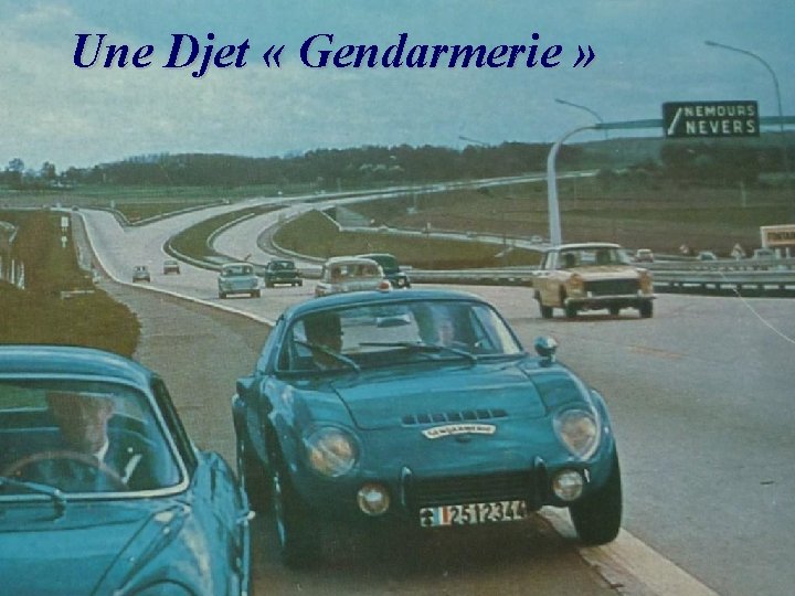 Une Djet « Gendarmerie » 