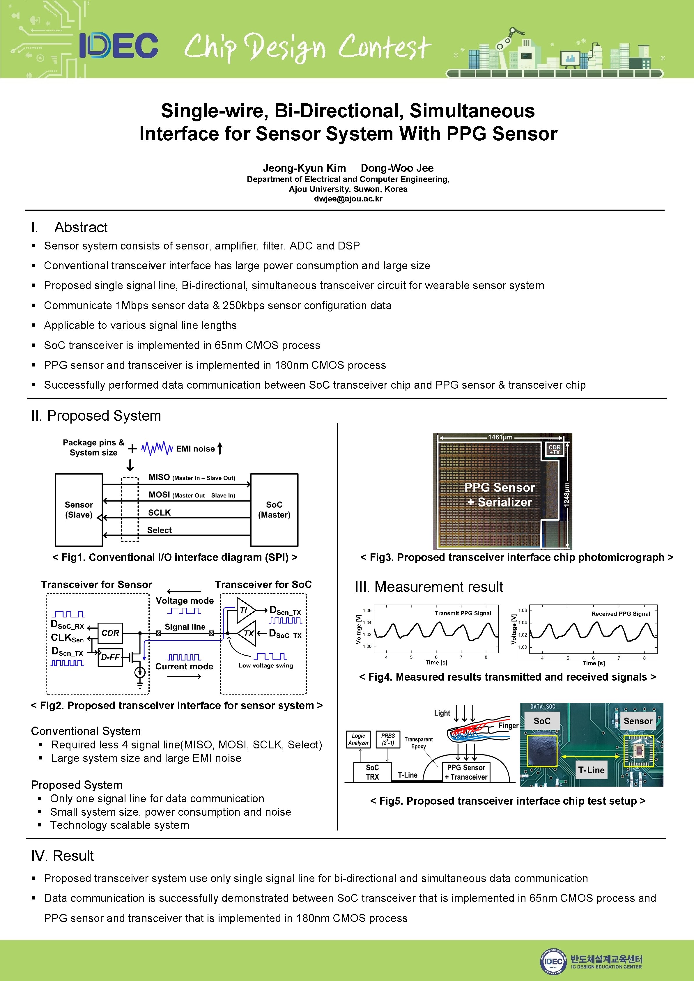 Singlewire BiDirectional Simultaneous Interface for Sensor System With