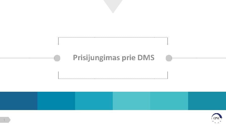 Prisijungimas prie DMS 1 