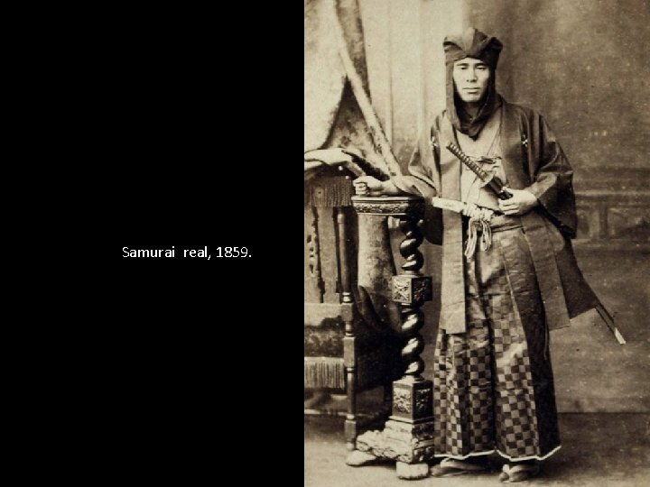 Samurai real, 1859. 