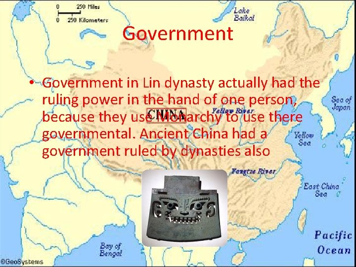 Government • Government in Lin dynasty actually had the ruling power in the hand