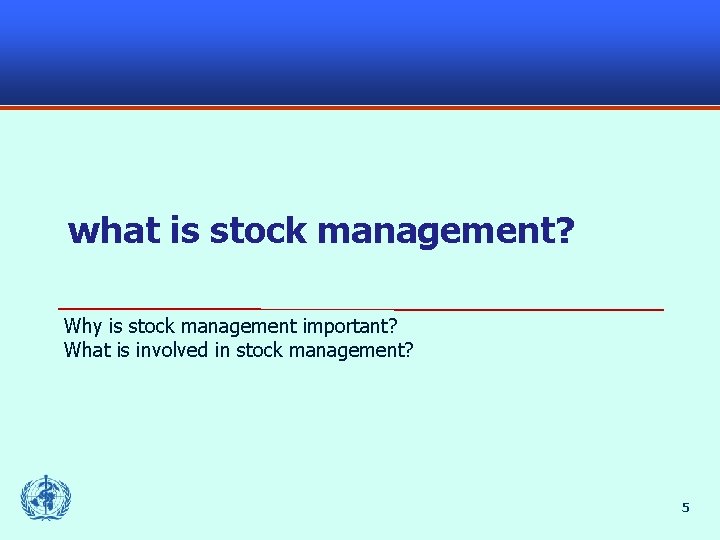 what is stock management? Why is stock management important? What is involved in stock