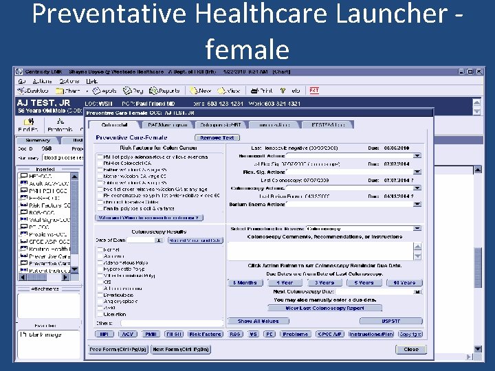 Preventative Healthcare Launcher female 