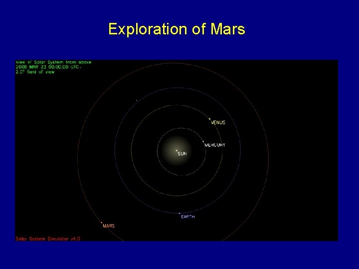 Exploration of Mars Exploration of Mars
