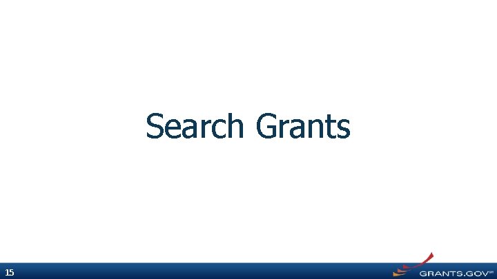 Search Grants 15 