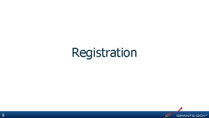 Registration 8 