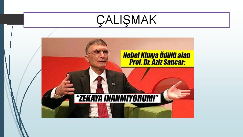 ÇALIŞMAK 