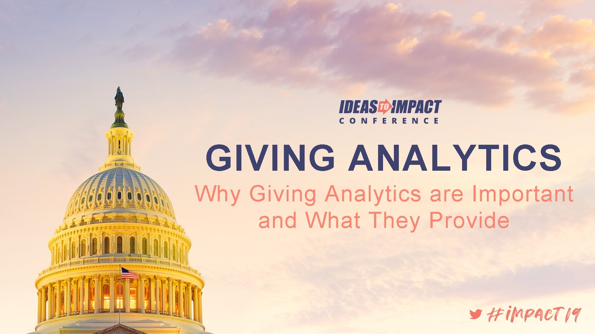 GIVING ANALYTICS Why Giving Analytics are Important and What They Provide 