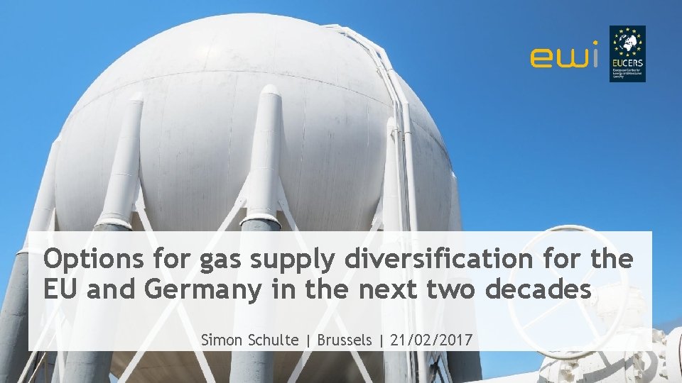 Options for gas supply diversification for the EU