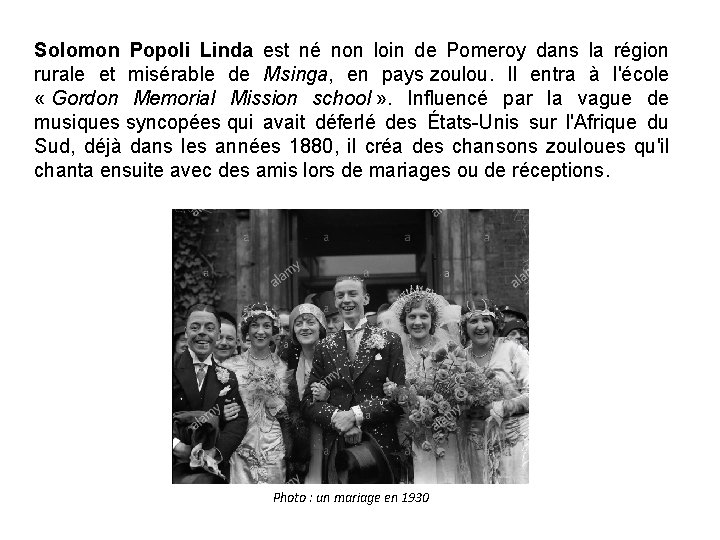 Solomon Popoli Linda est né non loin de Pomeroy dans la région rurale et
