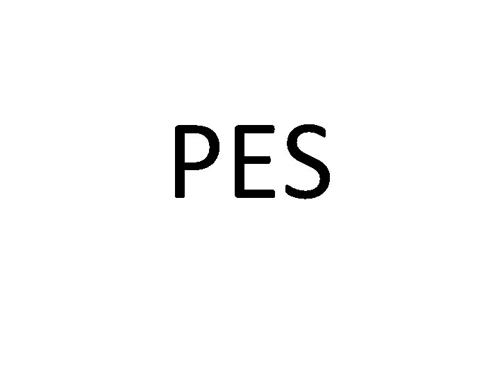 PES 