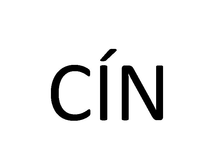CÍN 