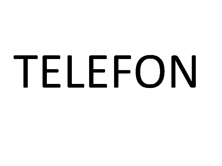 TELEFON 