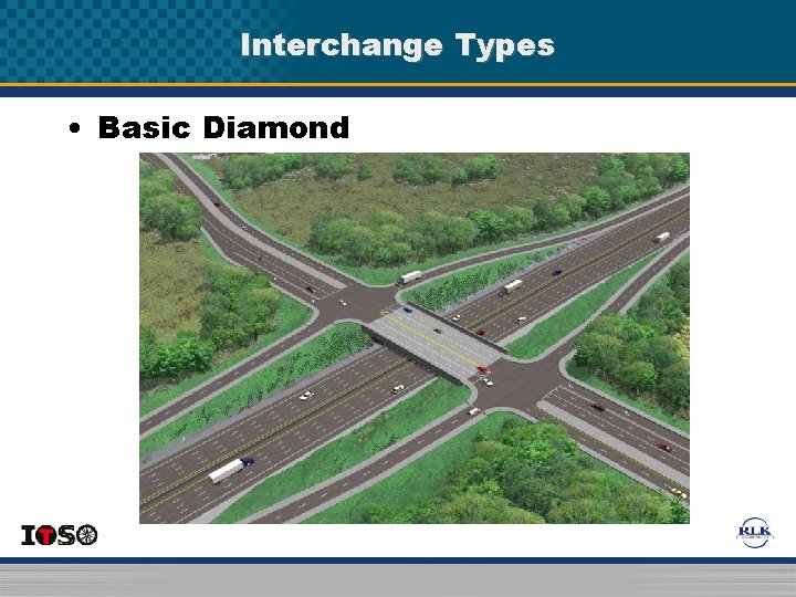 Interchange Types • Basic Diamond Interchange Types • Basic Diamond
