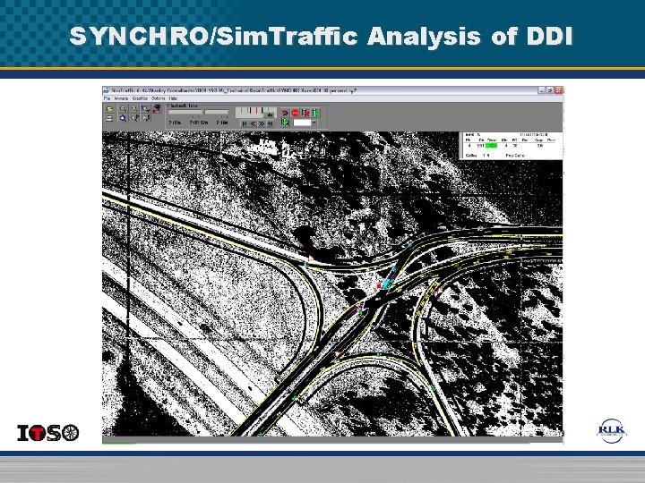 SYNCHRO/Sim. Traffic Analysis of DDI SYNCHRO/Sim. Traffic Analysis of DDI