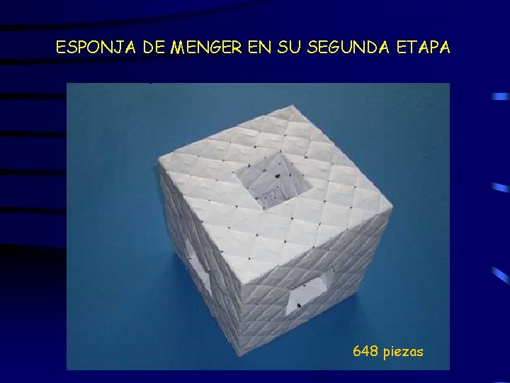 ESPONJA DE MENGER EN SU SEGUNDA ETAPA 648 piezas 