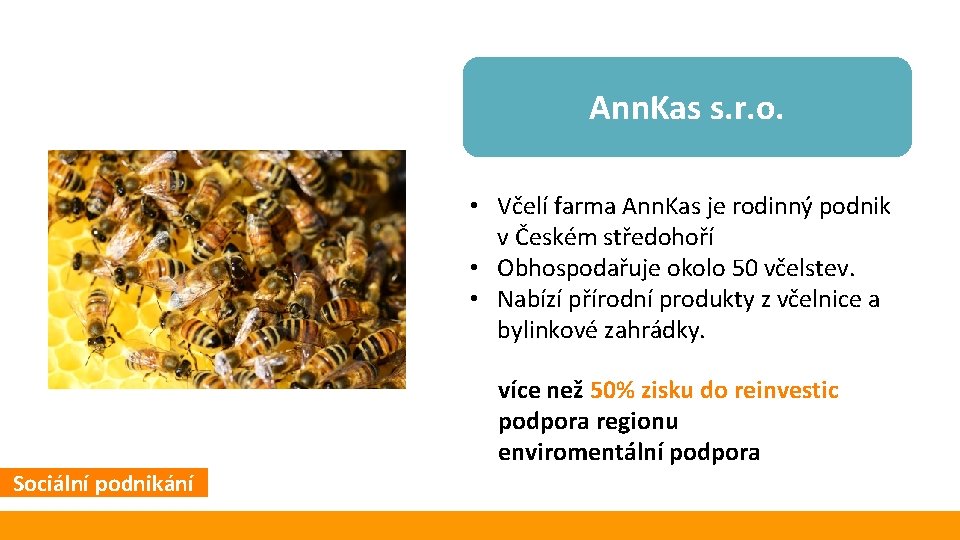 Ann. Kas s. r. o. • Včelí farma Ann. Kas je rodinný podnik v