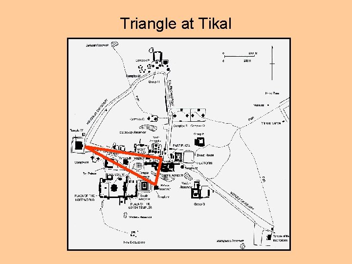 Triangle at Tikal 