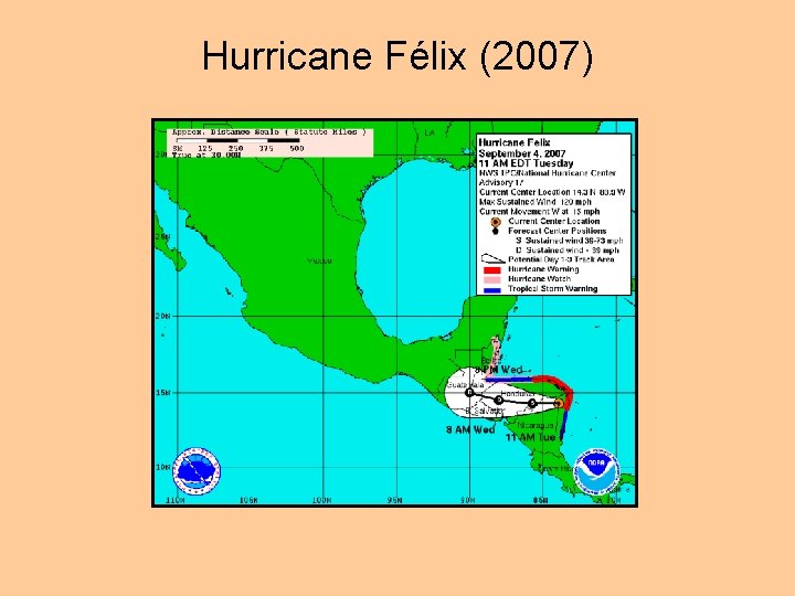 Hurricane Félix (2007) 