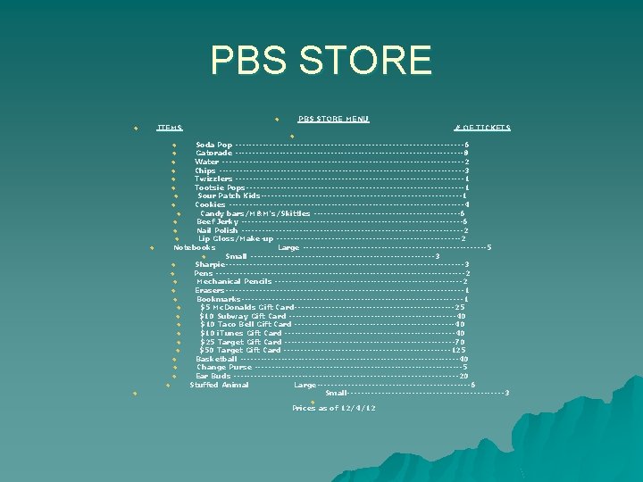 REDFORD UNION STUCKEY CENTER ADT OVERVIEW u u