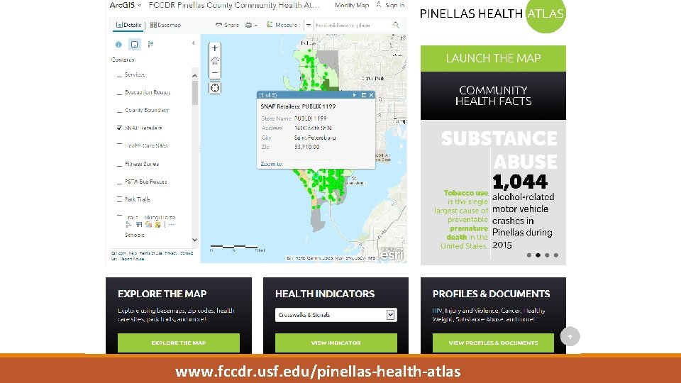 www. fccdr. usf. edu/pinellas-health-atlas www. fccdr. usf. edu/pinellas-health-atlas