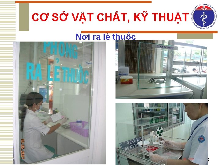 CƠ SỞ VẬT CHẤT, KỸ THUẬT Nơi ra lẻ thuốc 1/30/2022 13 