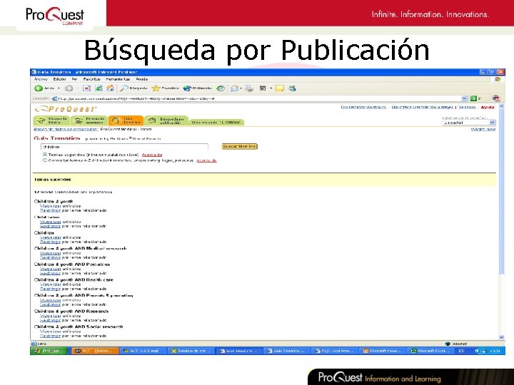 Búsqueda por Publicación 