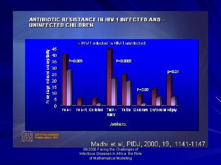 09/2006 Facing the Challenges of Infectious Diseases in Africa- the Role of Mathematical Modelling