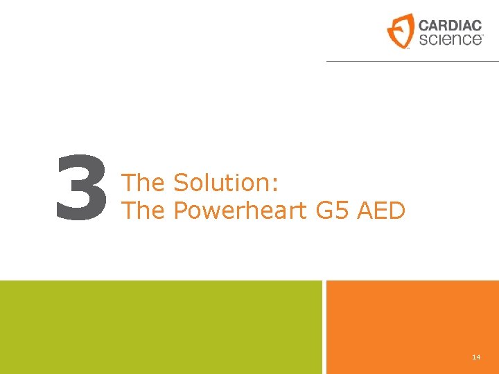 3 The Solution: The Powerheart G 5 AED 14 