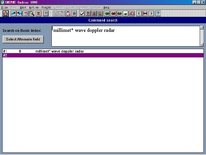 millimet* wave doppler radar 