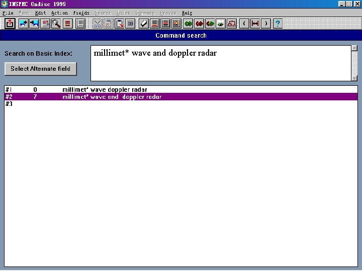 millimet* wave and doppler radar 