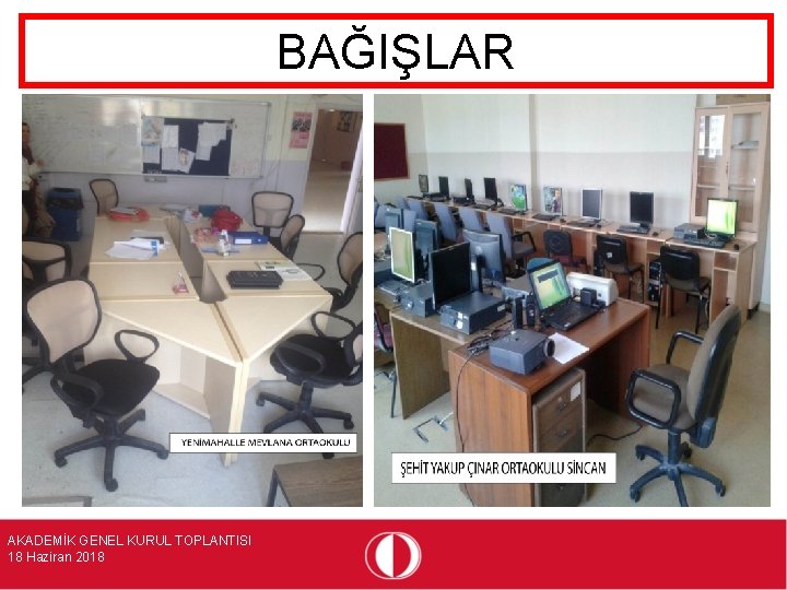 BAĞIŞLAR AKADEMİK GENEL KURUL TOPLANTISI 18 Haziran 2018 