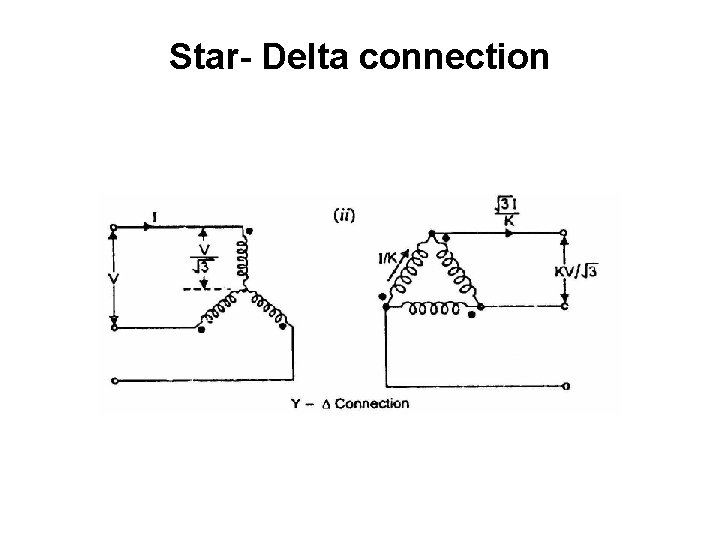 Star- Delta connection 