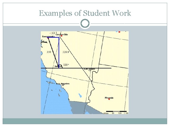 Examples of Student Work 